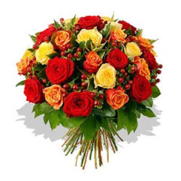 ミックスカラーローズ24本 アジア 中国 海外にお花のプレゼントを送るならラスティンググリーン